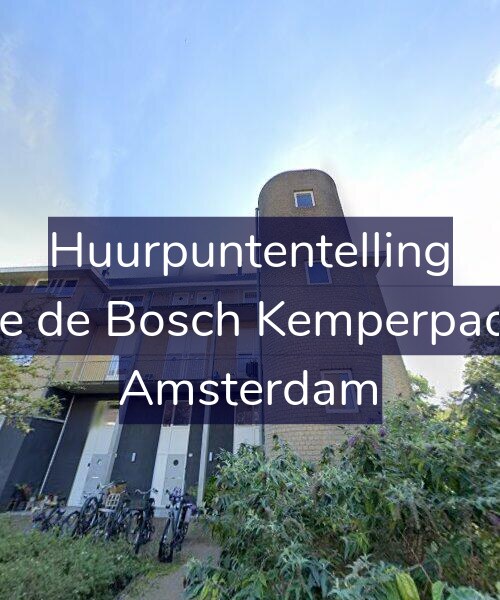 Foto gevel Huurpuntentelling voor Jeltje de Bosch Kemperpad 58, Amsterdam
