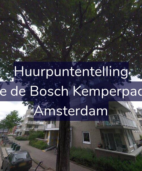 Foto gevel Huurpuntentelling voor Jeltje de Bosch Kemperpad 73, Amsterdam