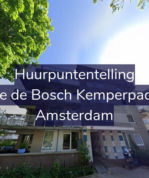 Foto gevel Huurpuntentelling voor Jeltje de Bosch Kemperpad 91, Amsterdam