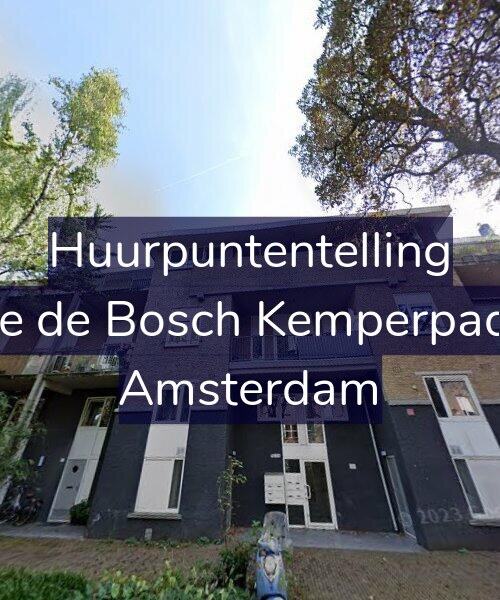 Foto gevel Huurpuntentelling voor Jeltje de Bosch Kemperpad 96, Amsterdam