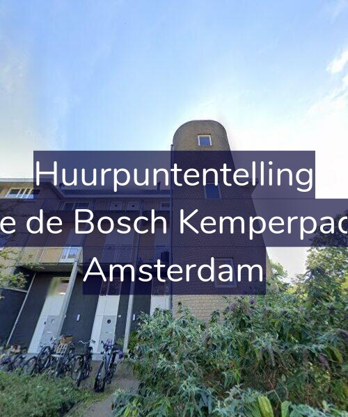 Foto gevel Huurpuntentelling voor Jeltje de Bosch Kemperpad 66, Amsterdam