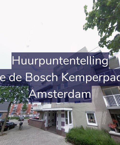 Foto gevel Huurpuntentelling voor Jeltje de Bosch Kemperpad 23, Amsterdam