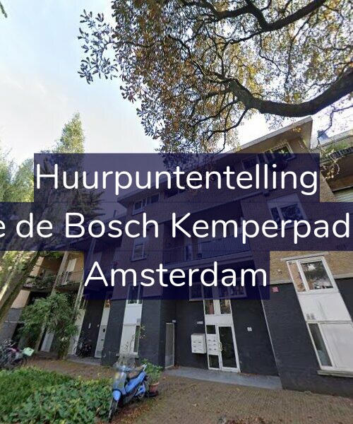 Foto gevel Huurpuntentelling voor Jeltje de Bosch Kemperpad 102, Amsterdam