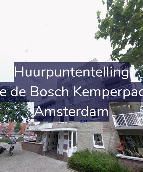 Foto gevel Huurpuntentelling voor Jeltje de Bosch Kemperpad 25, Amsterdam