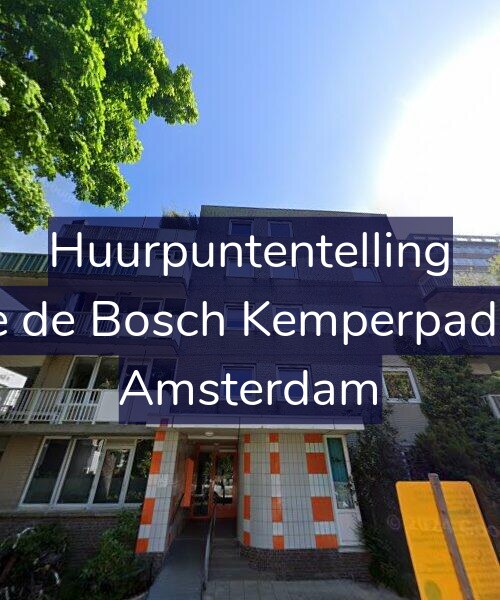 Foto gevel Huurpuntentelling voor Jeltje de Bosch Kemperpad 131, Amsterdam