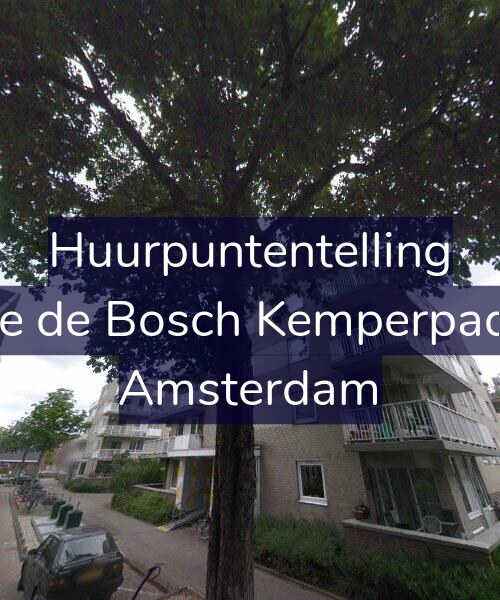 Foto gevel Huurpuntentelling voor Jeltje de Bosch Kemperpad 69, Amsterdam