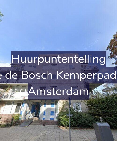Foto gevel Huurpuntentelling voor Jeltje de Bosch Kemperpad 105, Amsterdam