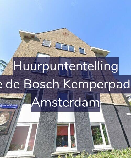Foto gevel Huurpuntentelling voor Jeltje de Bosch Kemperpad 142, Amsterdam