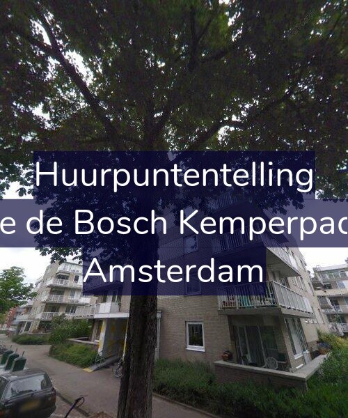 Foto gevel Huurpuntentelling voor Jeltje de Bosch Kemperpad 75, Amsterdam