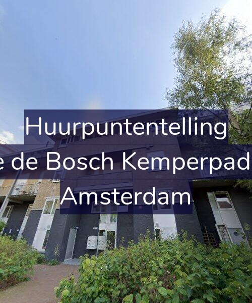 Foto gevel Huurpuntentelling voor Jeltje de Bosch Kemperpad 170, Amsterdam