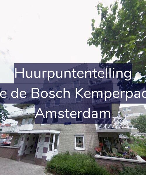 Foto gevel Huurpuntentelling voor Jeltje de Bosch Kemperpad 39, Amsterdam