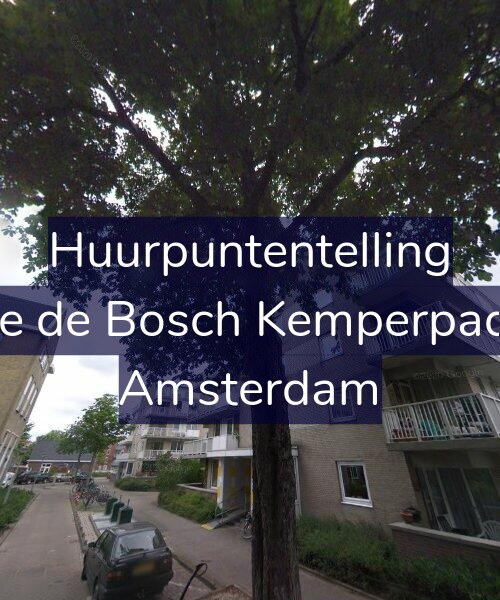 Foto gevel Huurpuntentelling voor Jeltje de Bosch Kemperpad 57, Amsterdam