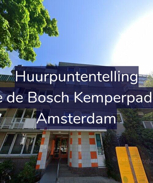 Foto gevel Huurpuntentelling voor Jeltje de Bosch Kemperpad 129, Amsterdam