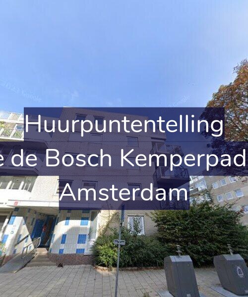 Foto gevel Huurpuntentelling voor Jeltje de Bosch Kemperpad 117, Amsterdam