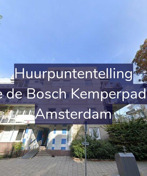 Foto gevel Huurpuntentelling voor Jeltje de Bosch Kemperpad 107, Amsterdam