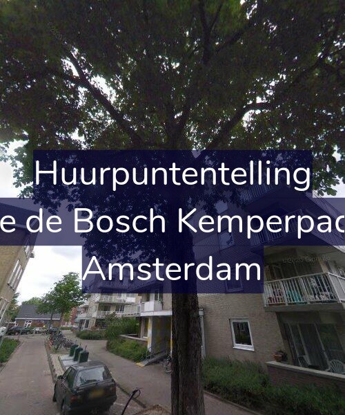 Foto gevel Huurpuntentelling voor Jeltje de Bosch Kemperpad 59, Amsterdam