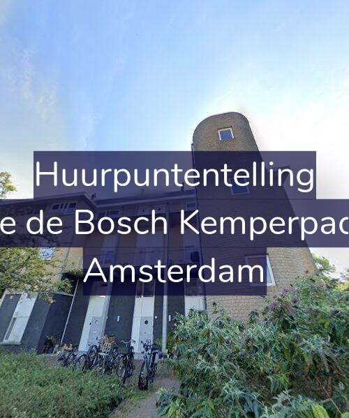 Foto gevel Huurpuntentelling voor Jeltje de Bosch Kemperpad 50, Amsterdam