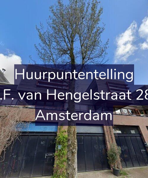 Foto gevel Huurpuntentelling voor J.F. van Hengelstraat 28, Amsterdam