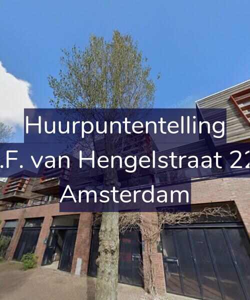 Foto gevel Huurpuntentelling voor J.F. van Hengelstraat 22, Amsterdam