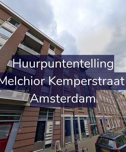 Foto gevel Huurpuntentelling voor Joan Melchior Kemperstraat 31-A, Amsterdam