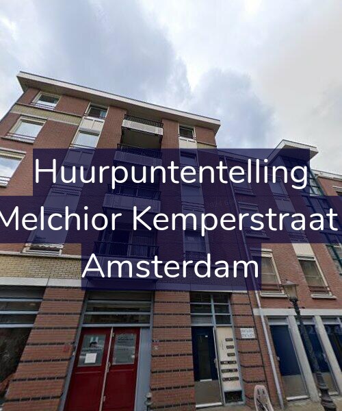 Foto gevel Huurpuntentelling voor Joan Melchior Kemperstraat 29-A, Amsterdam