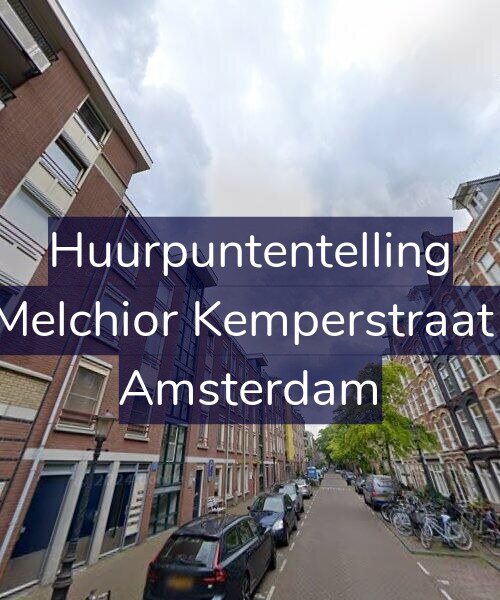 Foto gevel Huurpuntentelling voor Joan Melchior Kemperstraat 39-A, Amsterdam