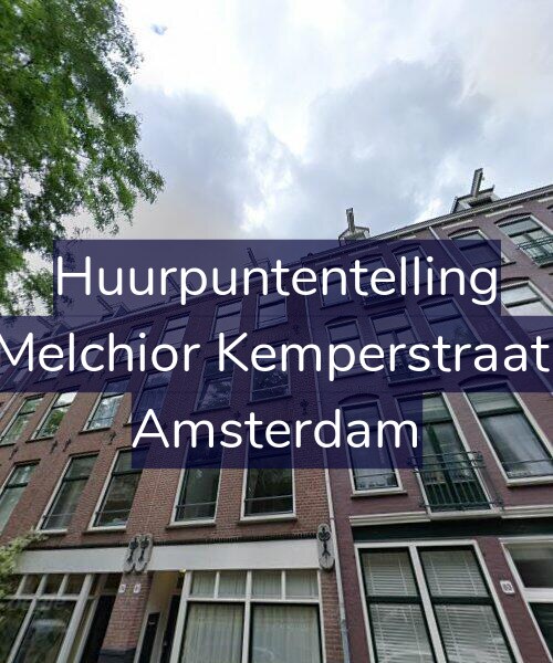 Foto gevel Huurpuntentelling voor Joan Melchior Kemperstraat 81-3, Amsterdam