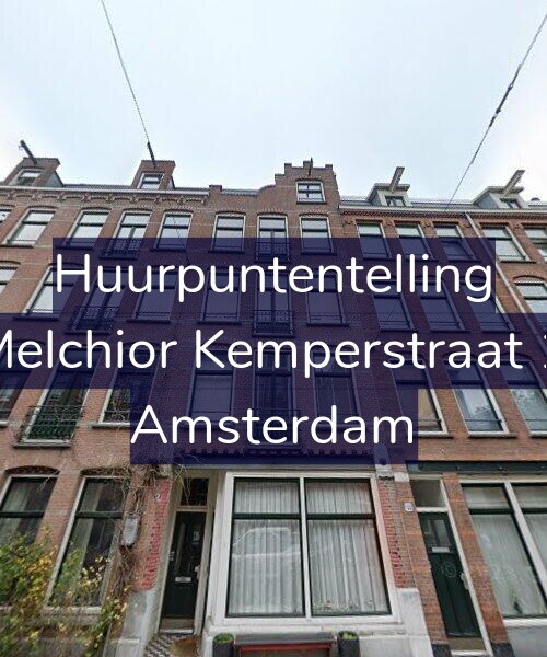 Foto gevel Huurpuntentelling voor Joan Melchior Kemperstraat 124-H, Amsterdam