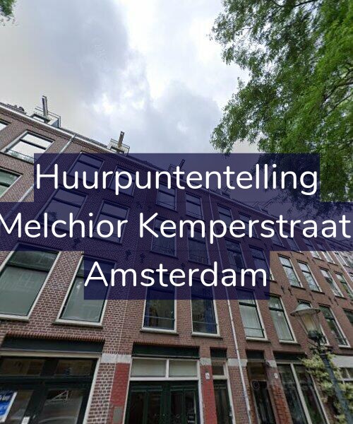 Foto gevel Huurpuntentelling voor Joan Melchior Kemperstraat 75-2, Amsterdam
