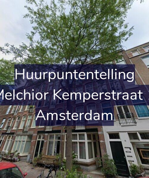 Foto gevel Huurpuntentelling voor Joan Melchior Kemperstraat 110-A, Amsterdam