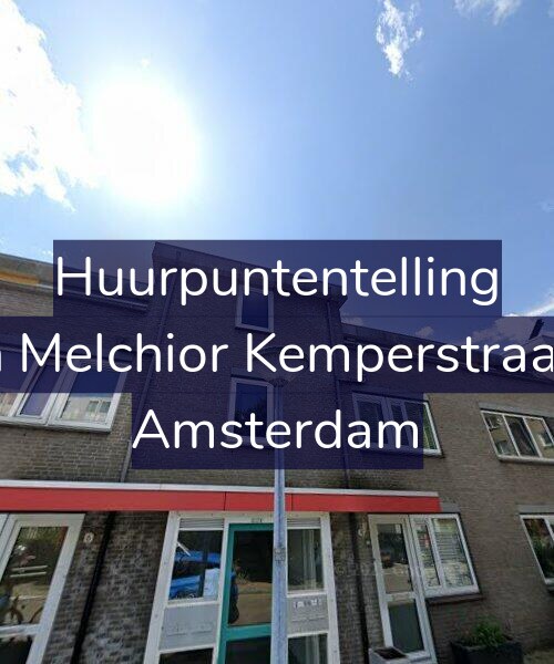 Foto gevel Huurpuntentelling voor Joan Melchior Kemperstraat 10, Amsterdam