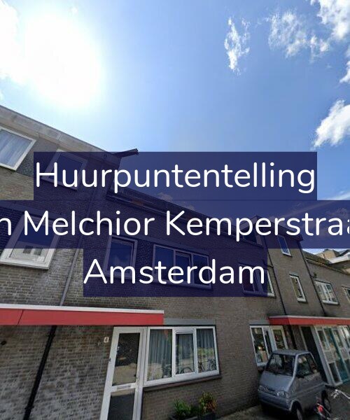 Foto gevel Huurpuntentelling voor Joan Melchior Kemperstraat 4, Amsterdam