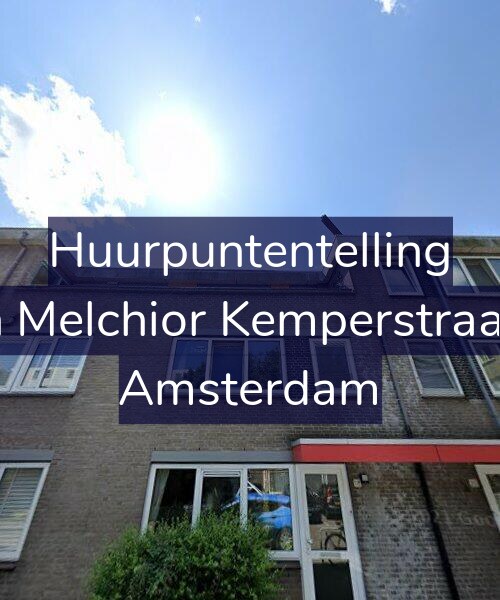 Foto gevel Huurpuntentelling voor Joan Melchior Kemperstraat 14, Amsterdam