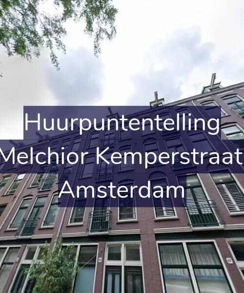 Foto gevel Huurpuntentelling voor Joan Melchior Kemperstraat 85-2, Amsterdam