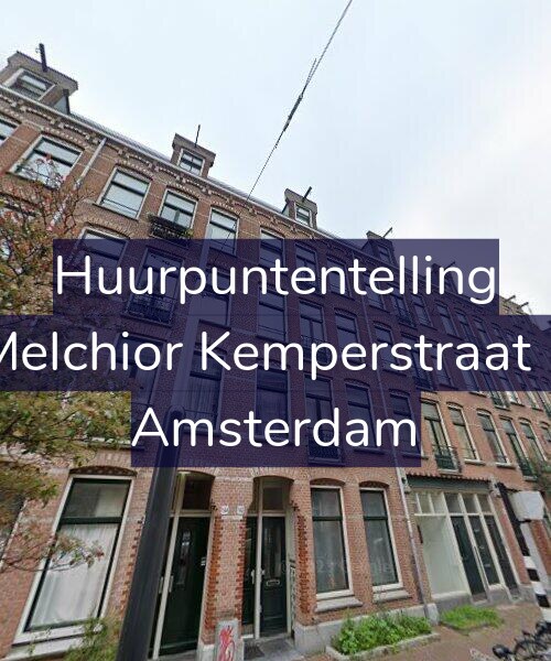 Foto gevel Huurpuntentelling voor Joan Melchior Kemperstraat 142-3, Amsterdam