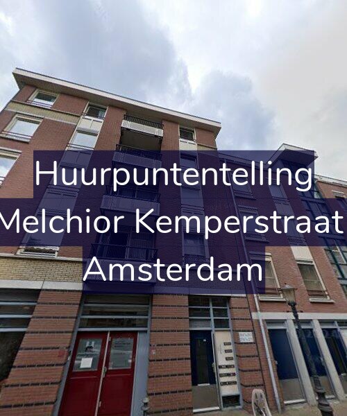 Foto gevel Huurpuntentelling voor Joan Melchior Kemperstraat 29-C, Amsterdam