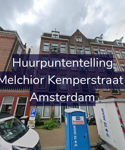 Foto gevel Huurpuntentelling voor Joan Melchior Kemperstraat 95-H, Amsterdam