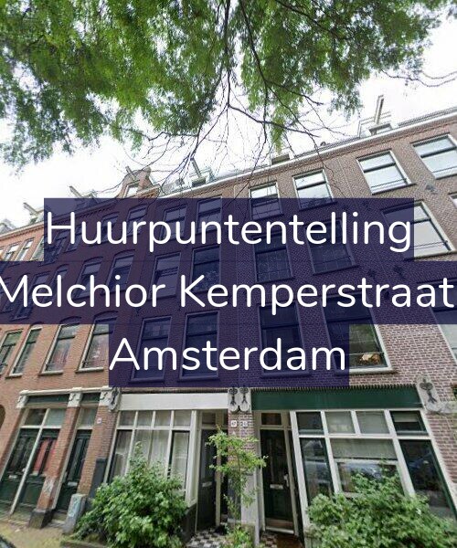 Foto gevel Huurpuntentelling voor Joan Melchior Kemperstraat 67-1, Amsterdam