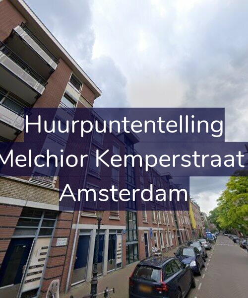 Foto gevel Huurpuntentelling voor Joan Melchior Kemperstraat 33-D, Amsterdam