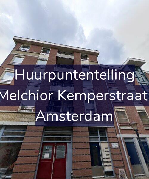 Foto gevel Huurpuntentelling voor Joan Melchior Kemperstraat 27-C, Amsterdam