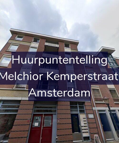 Foto gevel Huurpuntentelling voor Joan Melchior Kemperstraat 27-E, Amsterdam
