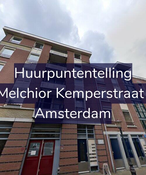 Foto gevel Huurpuntentelling voor Joan Melchior Kemperstraat 29-D, Amsterdam