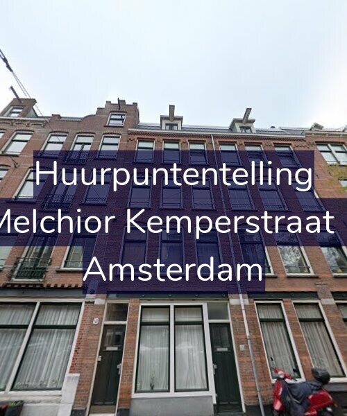 Foto gevel Huurpuntentelling voor Joan Melchior Kemperstraat 122-2, Amsterdam