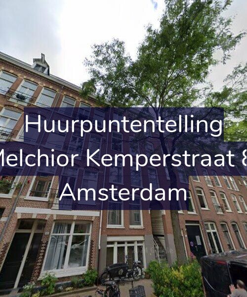 Foto gevel Huurpuntentelling voor Joan Melchior Kemperstraat 82-HV, Amsterdam