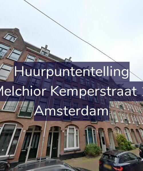 Foto gevel Huurpuntentelling voor Joan Melchior Kemperstraat 101-H, Amsterdam