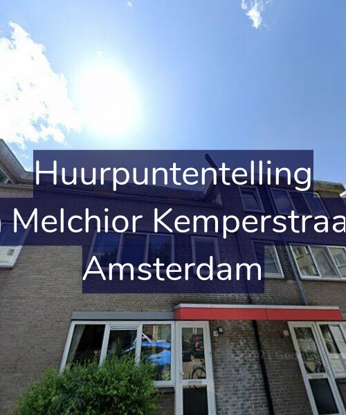 Foto gevel Huurpuntentelling voor Joan Melchior Kemperstraat 18, Amsterdam