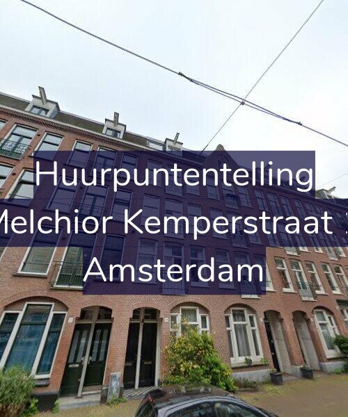 Foto gevel Huurpuntentelling voor Joan Melchior Kemperstraat 105-H, Amsterdam