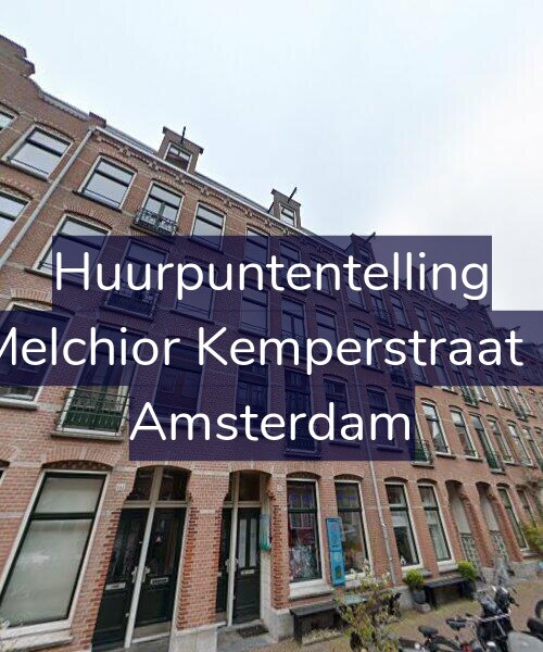 Foto gevel Huurpuntentelling voor Joan Melchior Kemperstraat 130-1, Amsterdam
