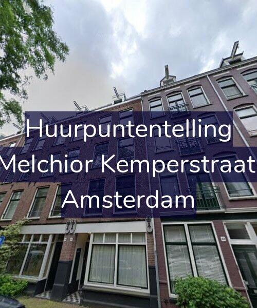 Foto gevel Huurpuntentelling voor Joan Melchior Kemperstraat 81-1, Amsterdam