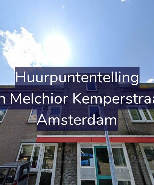 Foto gevel Huurpuntentelling voor Joan Melchior Kemperstraat 8, Amsterdam